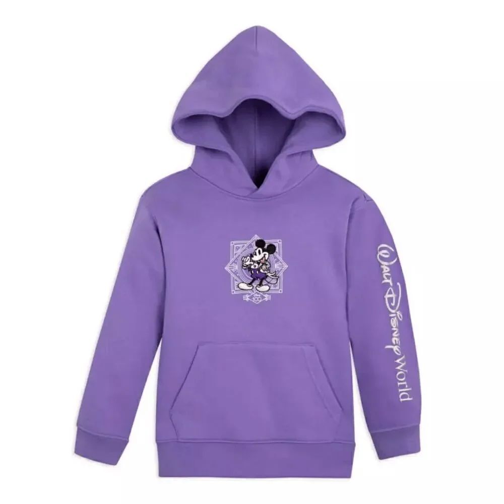Mickey Mouse & Friends Disney100 Pullover Hoodie Top WDW Kids 5/6 NEW Disney